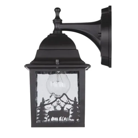 Promo Patriot Lighting® Whitetail Ii Oil Rubbed Bronze Outdoor Wall Light