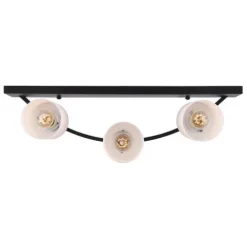 Top 10 Patriot Lighting® Bentley Ii Matte Black 3-Light Vanity Light