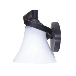 Top 10 Patriot Lighting® Dee Rubbed Antique Bronze 3-Light Vanity Light