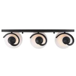 Top 10 Patriot Lighting® Dee Rubbed Antique Bronze 3-Light Vanity Light