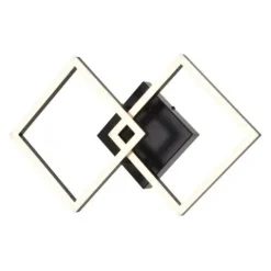 Top 10 Patriot Lighting® Diamon Matte Black Integrated Led Flush Mount Ceiling Light