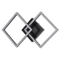 Top 10 Patriot Lighting® Diamon Matte Black Integrated Led Flush Mount Ceiling Light