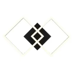 Top 10 Patriot Lighting® Diamon Matte Black Integrated Led Flush Mount Ceiling Light