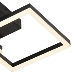 Top 10 Patriot Lighting® Diamon Matte Black Integrated Led Flush Mount Ceiling Light