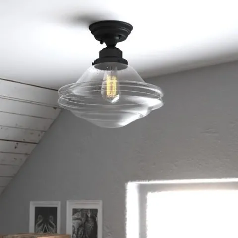 Top 10 Patriot Lighting® Huntley Oil Rubbed Bronze Semi-Flush Mount Ceiling Light