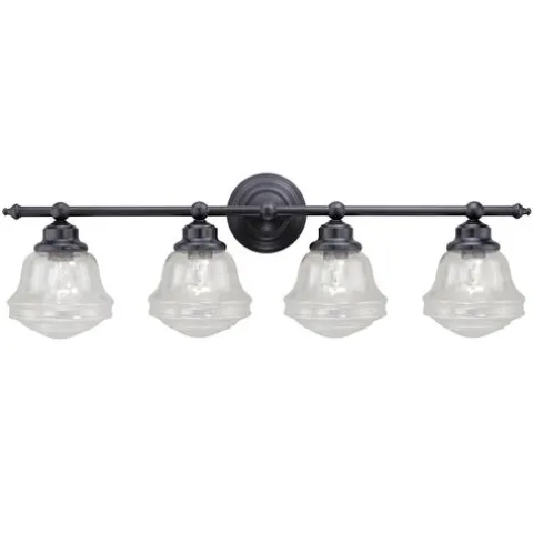 Top 10 Patriot Lighting® Huntley Oil Rubbed Bronze 4 Light Vanity Light