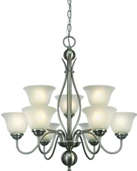 Top 10 Patriot Lighting® Irelyn 9-Light Brushed Nickel Chandelier