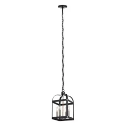 Top 10 Patriot Lighting® Jazel Matte Black & Brushed Nickel 4-Light Pendant