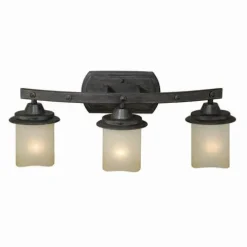 Top 10 Patriot Lighting® Lancaster Black Walnut 3-Light Vanity Light