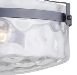Top 10 Patriot Lighting® Maeva Graphite 3-Light Semi-Flush Mount Ceiling Light