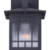 Top 10 Patriot Lighting® Missie Black Outdoor Wall Light