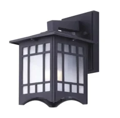 Top 10 Patriot Lighting® Missie Black Outdoor Wall Light