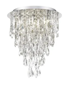 Top 10 Patriot Lighting® Shana Silver 4-Light Flush Mount Ceiling Light