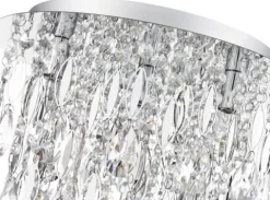 Top 10 Patriot Lighting® Shana Silver 4-Light Flush Mount Ceiling Light