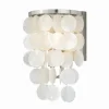 Top 10 Patriot Lighting® Shells Satin Nickel 1-Light Vanity Light