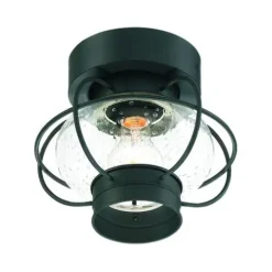 Top 10 Patriot Lighting® Shoalview Bronze 1-Light Outdoor Flush Mount Ceiling Light