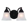 Top 10 Patriot Lighting® Standford Oil Burnished Bronze 2 Light Vanity Light