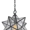 Top 10 Patriot Lighting® Star Black 1 Light Pendant