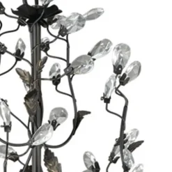 Top 10 Patriot Lighting® Trellis 6-Light Architectural Bronze With Gold Accent Chandelier