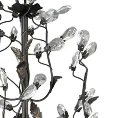 Top 10 Patriot Lighting® Trellis 6-Light Architectural Bronze With Gold Accent Chandelier