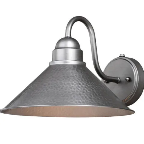 Wholesale Patriot Lighting® Outland Brushed Pewter Outdoor Wall Light