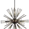 Wholesale Patriot Lighting® Sulien Bronze 12 Light Pendant Light