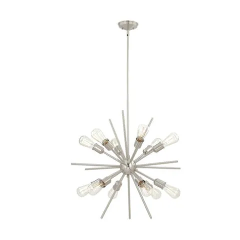 Wholesale Patriot Lighting® Oscar Satin Nickel 12-Light Chandelier