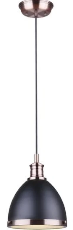 Wholesale Patriot Lighting® Ava 7-3/4″ Black 1-Light Pendant