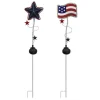 Wholesale Patriot Lighting® Solar Intergrated Led Patriotic Flag/Star Landscape Light – Assorted