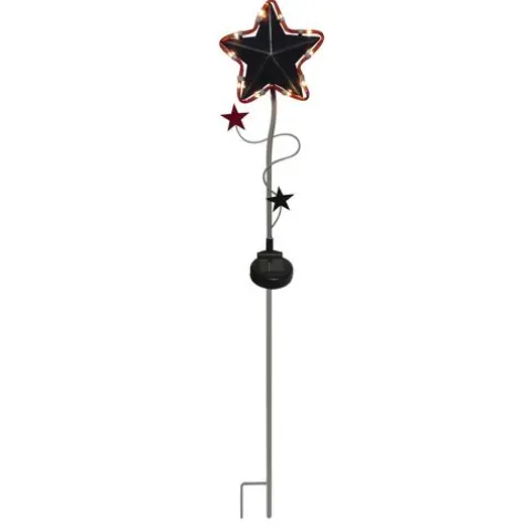 Wholesale Patriot Lighting® Solar Intergrated Led Patriotic Flag/Star Landscape Light – Assorted