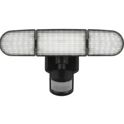 Wholesale Patriot Lighting® Led Battery Powered Tri Head Motion Sensor Outdoor Security Flood Light