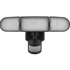 Wholesale Patriot Lighting® Led Battery Powered Tri Head Motion Sensor Outdoor Security Flood Light