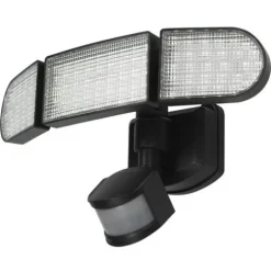 Wholesale Patriot Lighting® Led Battery Powered Tri Head Motion Sensor Outdoor Security Flood Light