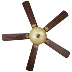 Wholesale Patriot Lighting™ Camden Ii 42″ Aged Walnut Indoor Led Ceiling Fan