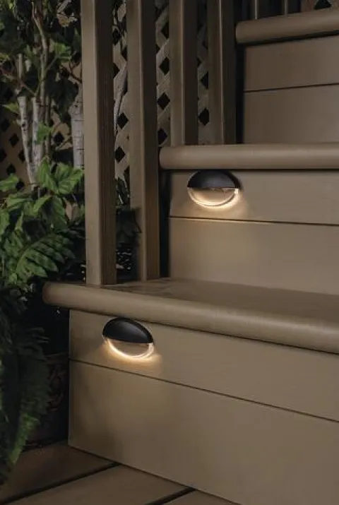 Wholesale Patriot Lighting® Black Palo Low Voltage Led Deck Landscape Light