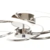 Wholesale Patriot Lighting® Turin Polished Chrome Integrated Led Flush Mount Ceiling Light