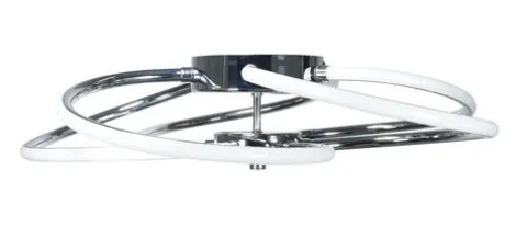 Wholesale Patriot Lighting® Turin Polished Chrome Integrated Led Flush Mount Ceiling Light