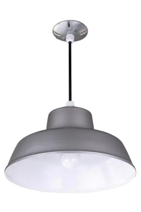 Wholesale Patriot Lighting® 14.38″ Pewter Traditional Incandescent Suspended Ceiling Light
