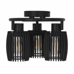 Wholesale Patriot Lighting® Bernard Matte Black 3-Light Track Light