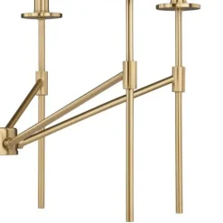 Wholesale Patriot Lighting® Kedzie Natural Brass 6 Light Chandelier