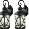Wholesale Patriot Lighting® Sonoma Black Outdoor Wall Light – 2 Pk