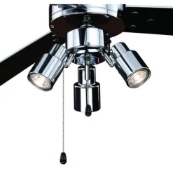 Wholesale Patriot Lighting™ Jette Iii 42″ Chrome Indoor Led Ceiling Fan