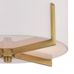 Wholesale Patriot Lighting® Citrine Gold 2-Light Semi-Flush Mount Ceiling Light