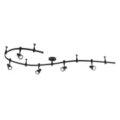 Wholesale Patriot Lighting® Navan 5-Light Integrated Flexible Rail Led Track Light Set