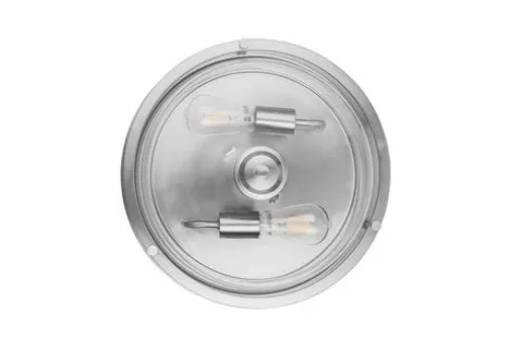 Wholesale Patriot Lighting® Joska Brushed Nickel 2-Light Semi-Flush Mount Ceiling Light
