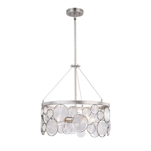 Wholesale Patriot Lighting® Jolani Antique Silver 4-Light Pendant