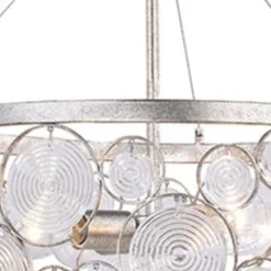Wholesale Patriot Lighting® Jolani Antique Silver 4-Light Pendant